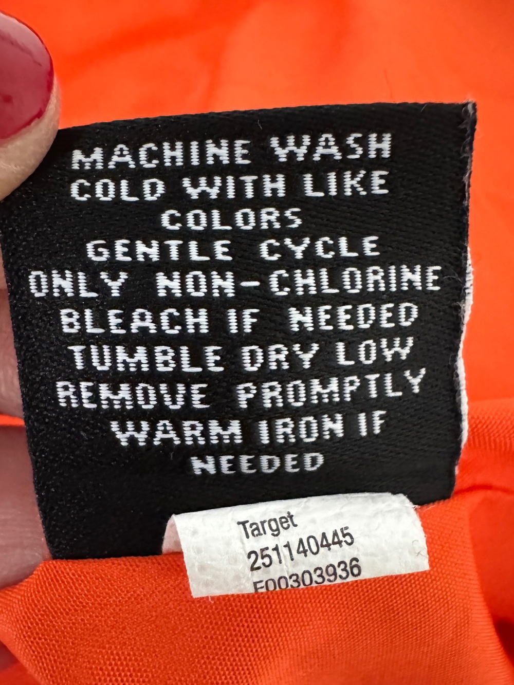 Victoria Beckham x Target Orange Bow One Shoulder Scallop Dress, Size 1X - EUC - Picture 10 of 10